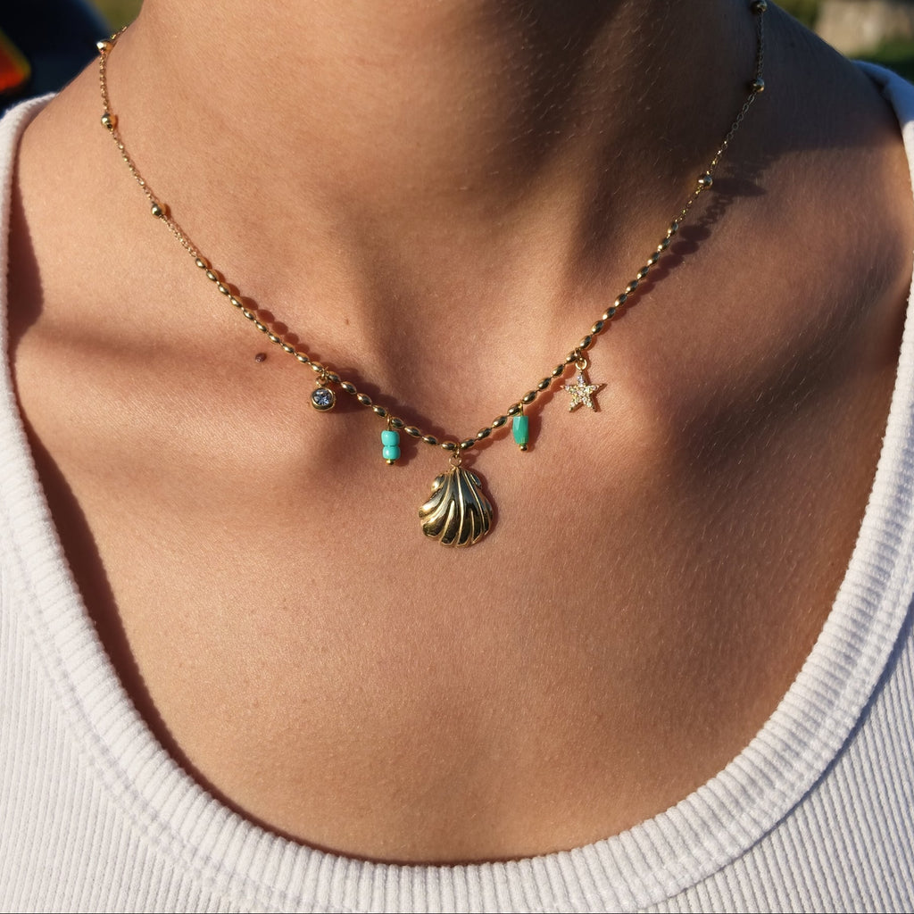 Oceane Deniz Kabuğu Charm Kolye